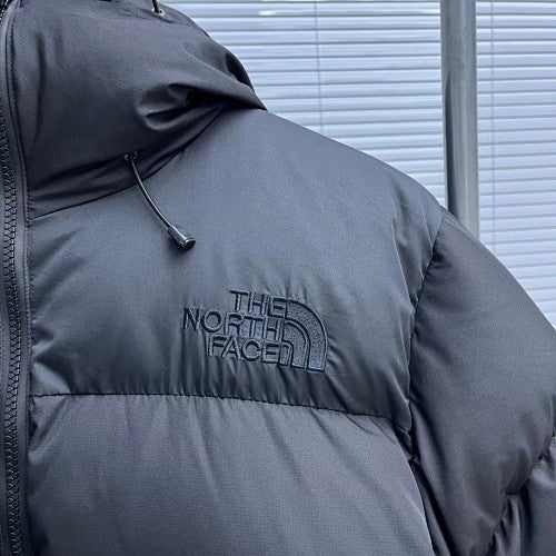 The North Face Black Hooded Quilted Puffer Jacket
