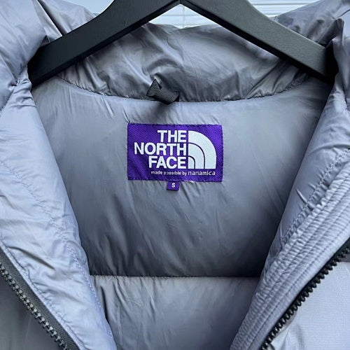 The North Face Slate Gray Hooded Quilted Puffer Jacket