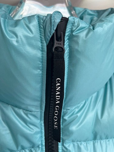 Canada Goose Glossy Turquoise Quilted Puffer Vest