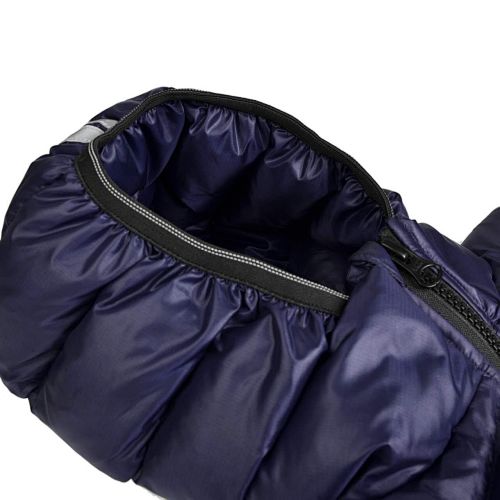 Canada Goose Navy Blue Hooded Quilted Puffer Jacket