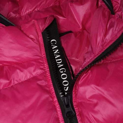Canada Goose Fuchsia Pink Hooded Quilted Puffer Jacket