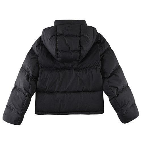 Lululemon Black Hooded Quilted Puffer Jacket