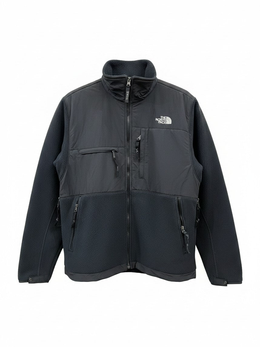 The North Face Black Paneled Full-Zip Fleece Jacket