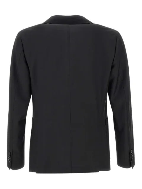 Marchesani buttoned wool-blend blazer