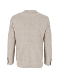 Brera check-pattern notched-lapel blazer