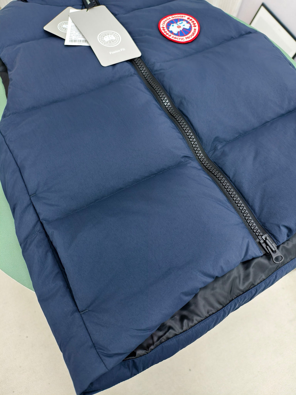 Canada Goose Navy Blue Quilted Puffer Vest