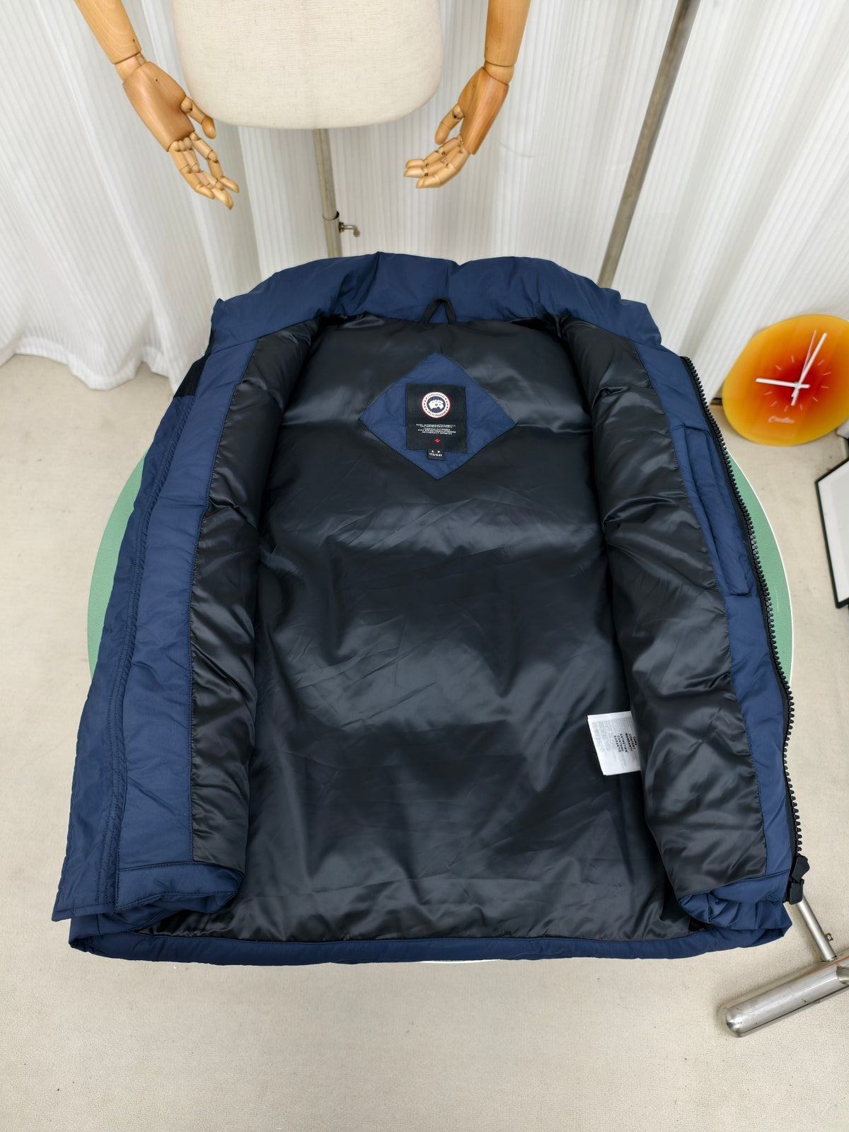 Canada Goose Navy Blue Quilted Puffer Vest