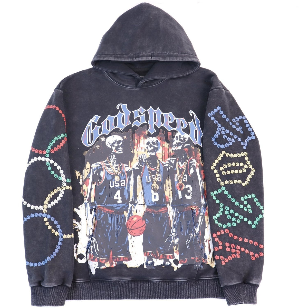 Godspeed Out of Many One Graphic Hoodie