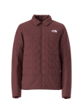 The North Face Burgundy Layered Hooded Jacket