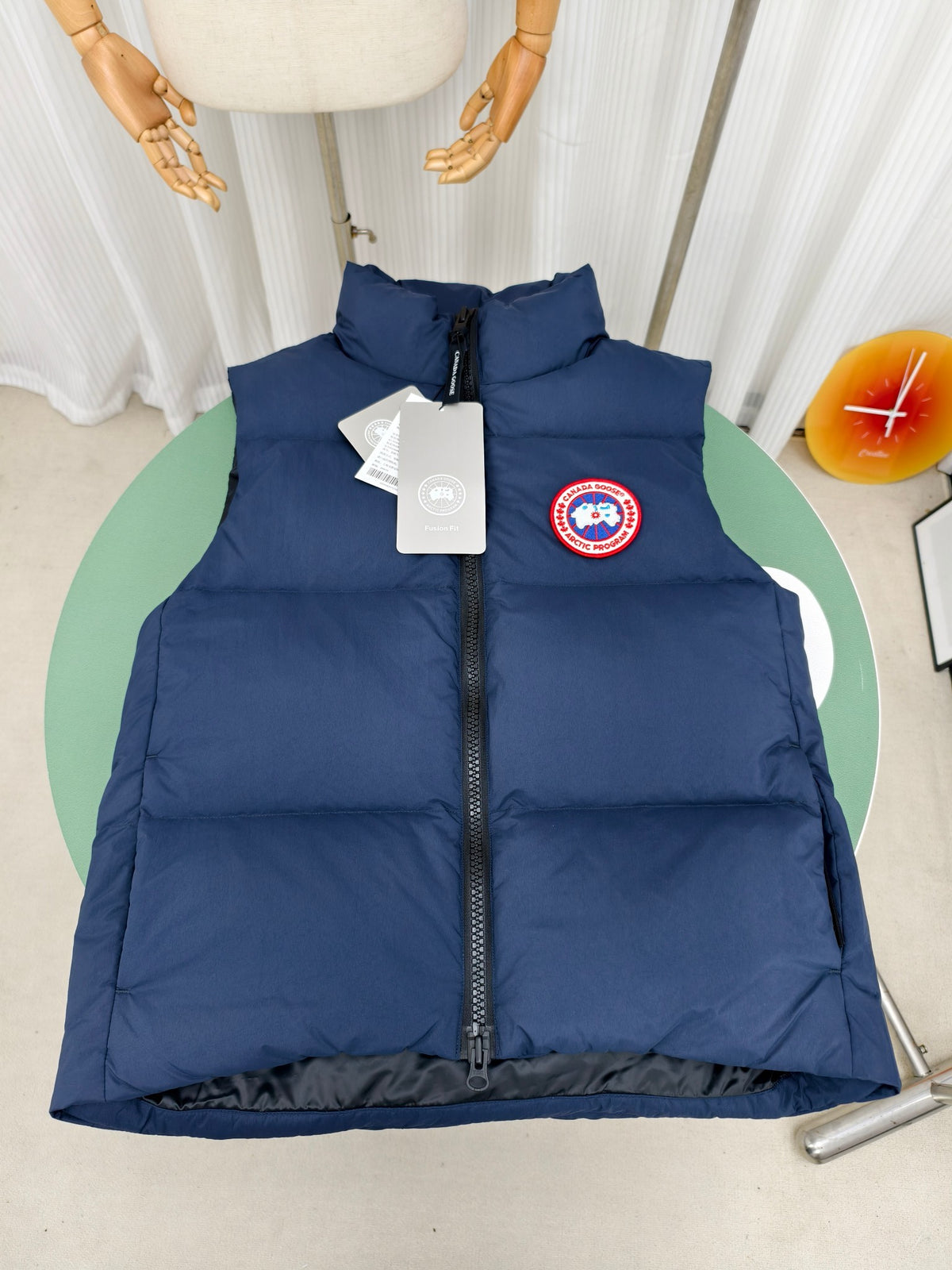 Canada Goose Navy Blue Quilted Puffer Vest