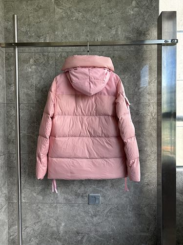 Canada Goose Dusty Pink Hooded Multi-Pocket Puffer Jacket